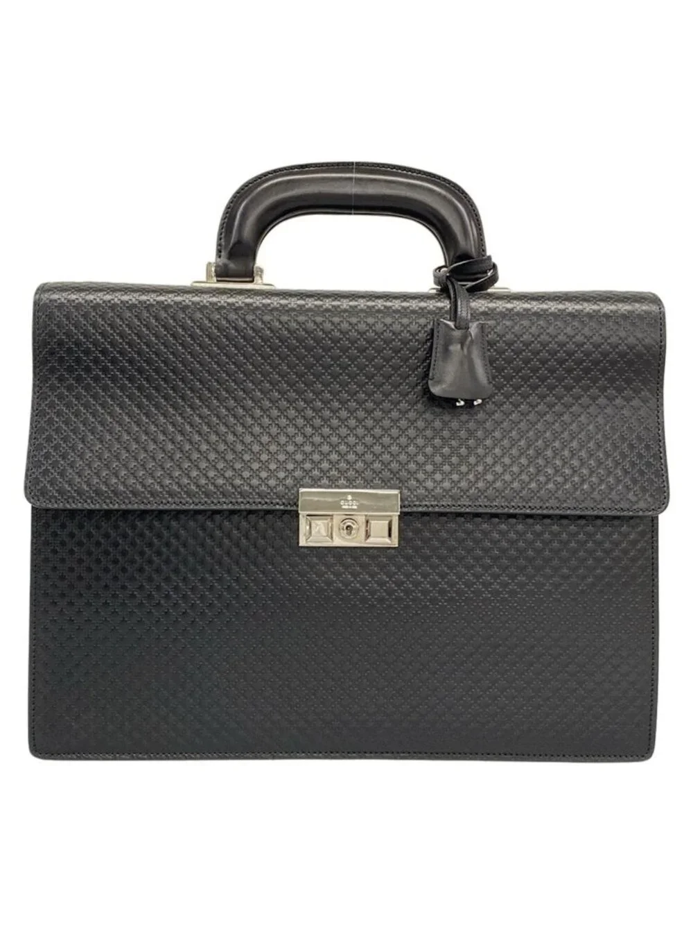 Gucci Business Bag Diamante Black Leather